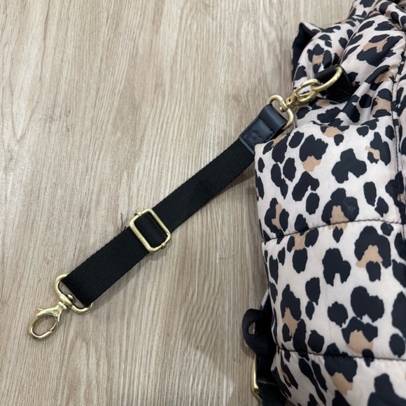 Itzy Ritzy Leopard Print Dream Backpack diaper bag main image 5